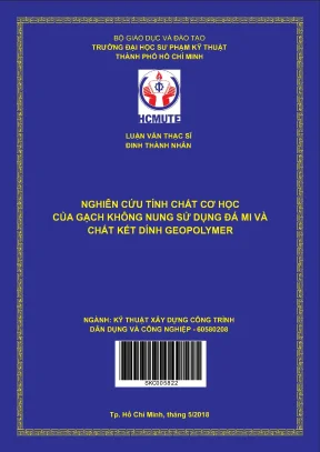 Nghiên Cứu Tính Chất Cơ Học Của Gạch Không Nung Sử Dụng