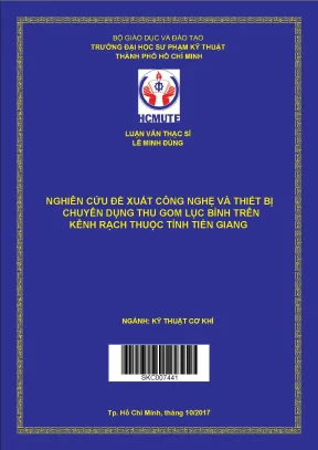 Công Nghệ và Thiết Bị Thu Gom Lục Bình Tại Tiền Giang