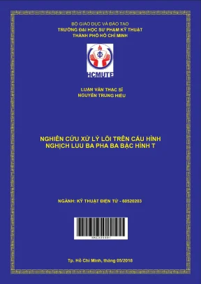 Nghiên Cứu Xử Lý Lỗi Trên Cấu Hình Nghịch Lưu Ba Pha Ba