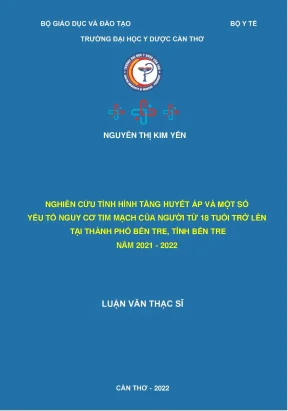 Nghiên Cứu Tình Hình Tăng Huyết Áp và Yếu Tố Nguy Cơ Tim