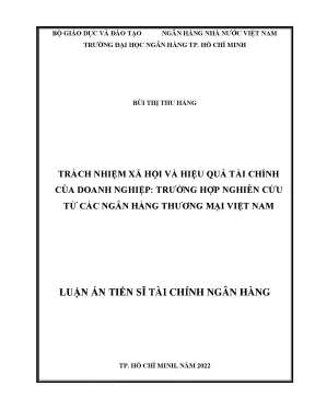 Tác Động Của Trách Nhiệm Xã Hội Đến Hiệu Quả Tài Chính