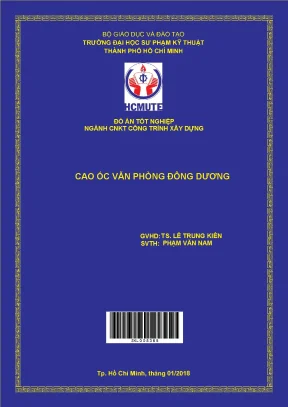 Đồ Án Tốt Nghiệp Ngành Công Nghệ Kỹ Thuật Công Trình Xây