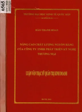 Nâng cao chất lượng nguồn hàng tại Công ty TNHH Phát