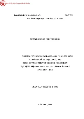 Nghiên Cứu Đặc Điểm Lâm Sàng và Kết Quả Điều Trị Bệnh