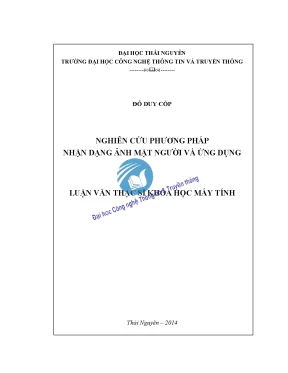 Nghiên Cứu Phương Pháp Nhận Dạng Ảnh Mặt Người