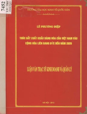 Thúc Đẩy Xuất Khẩu Hàng Hóa Của Việt Nam Vào Cộng Hòa