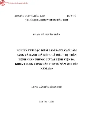 Nghiên Cứu Đặc Điểm Lâm Sàng và Kết Quả Điều Trị Bệnh