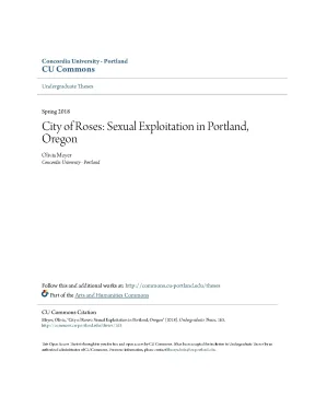 Khám Phá Tình Trạng Khai Thác Tình Dục Tại Portland, Oregon