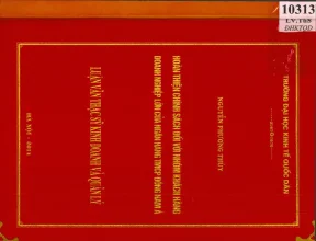 Hoàn thiện chính sách đối với nhóm khách hàng doanh