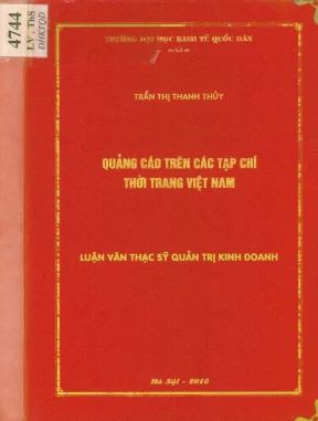 Quảng Cáo Trên Các Tạp Chí Thời Trang Việt Nam: Phân