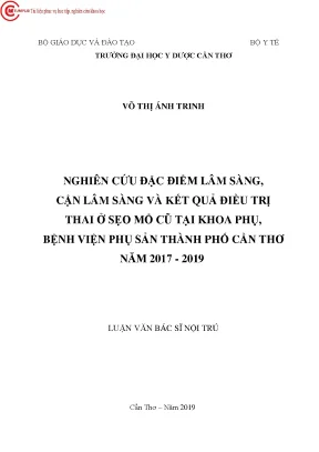 Nghiên Cứu Đặc Điểm Lâm Sàng và Kết Quả Điều Trị Thai Ở