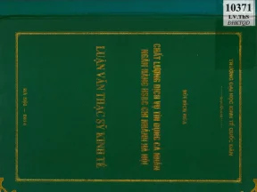 Nâng cao chất lượng dịch vụ tín dụng cá nhân tại ngân