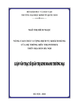 Nâng Cao Chất Lượng Dịch Vụ Khách Hàng Tại Siêu Thị