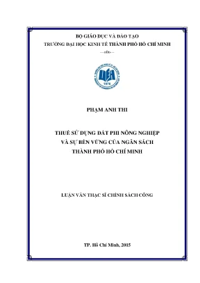 Tăng Cường Nguồn Thu Ngân Sách TPHCM Qua Thuế Bất Động Sản