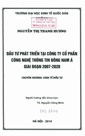 Nghiên Cứu Phát Triển Tại Công Ty Cổ Phần Công Nghệ