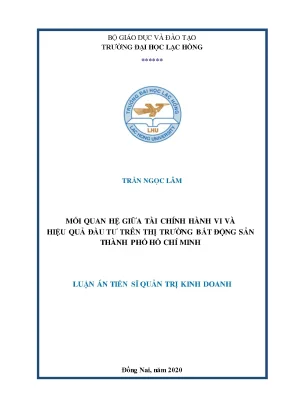Mối Quan Hệ Giữa Tài Chính Hành Vi và Hiệu Quả Đầu Tư