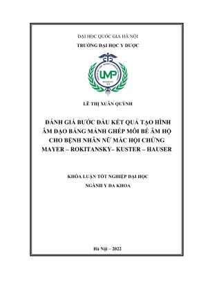 Đánh Giá Kết Quả Tạo Hình Âm Đạo Bằng Mảnh Ghép Mới Cho