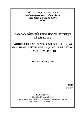 Nghiên cứu ứng dụng công nghệ tự động hóa trong quản lý