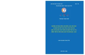 Nghiên Cứu Đặc Điểm Lâm Sàng và Kết Quả Phẫu Thuật Nội