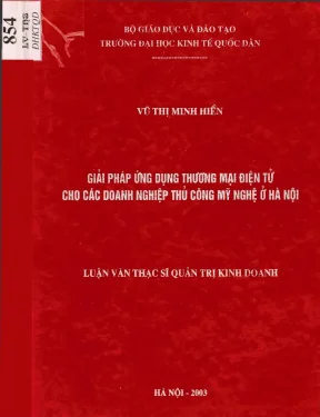 Giải pháp ứng dụng thương mại điện tử cho doanh nghiệp
