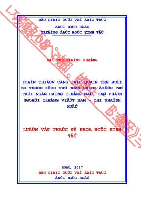 Cải thiện quản trị rủi ro trong dịch vụ ngân hàng điện