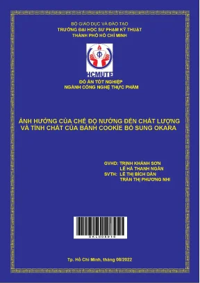 Ảnh Hưởng Của Chế Độ Nướng Đến Chất Lượng Bánh Cookies