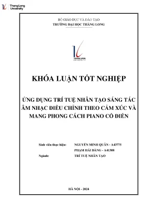 Sáng Tác Âm Nhạc Bằng AI Theo Cảm Xúc Với Phong Cách 