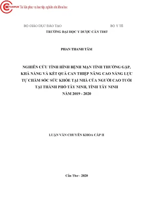 Nâng cao năng lực tự chăm sóc sức khỏe cho người cao