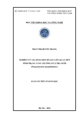 Nghiên Cứu Đa Hình Gen IGF Liên Quan Đến Tăng Trưởng Cá