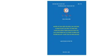 Nghiên Cứu Đặc Điểm Lâm Sàng và Kết Quả Điều Trị Chỉnh