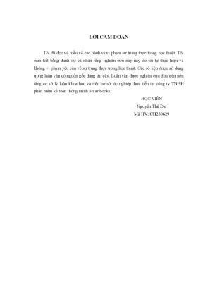 Phát Triển Kinh Doanh Phần Mềm Kế Toán Tại Công Ty TNHH