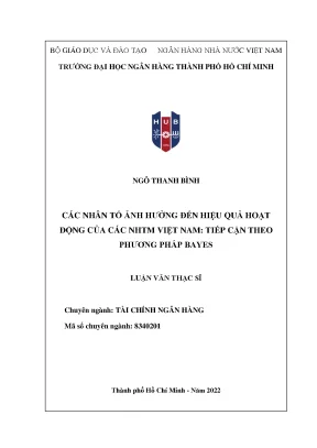 Những yếu tố quyết định hiệu quả hoạt động của ngân hàng