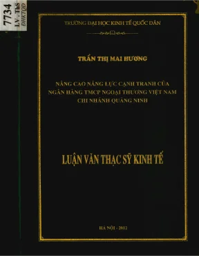 Nâng Cao Năng Lực Cạnh Tranh Của Ngân Hàng TMCP Ngoại