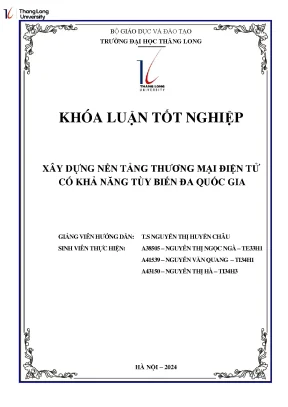 Nền Tảng Thương Mại Điện Tử Tùy Biến Đa Quốc Gia