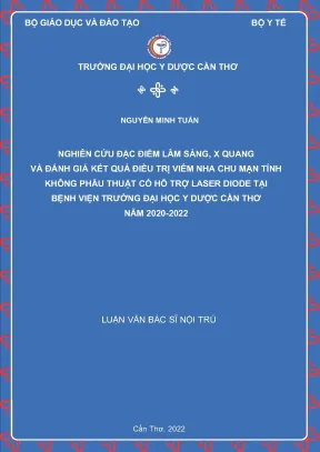 Nghiên Cứu Điều Trị Viêm Nha Chu Mạn Tính Bằng Laser