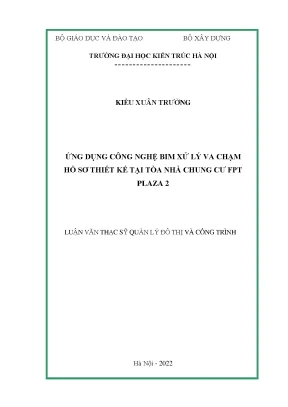 Ứng Dụng Công Nghệ BIM Trong Xử Lý Va Chạm Hồ Sơ Thiết 