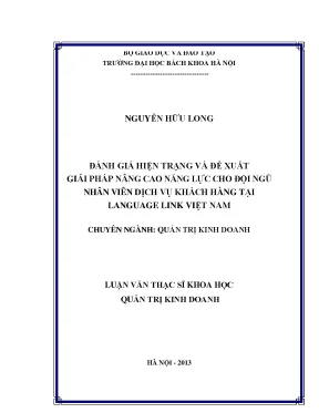Nâng Cao Năng Lực Nhân Viên Dịch Vụ Khách Hàng Tại