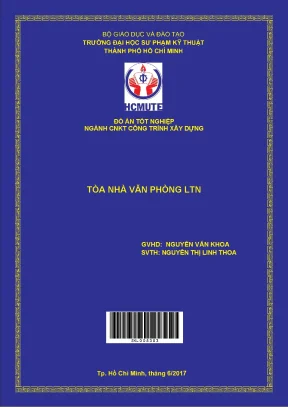 Đồ Án Tốt Nghiệp Ngành Công Nghệ Xây Dựng: Thiết Kế Tòa 