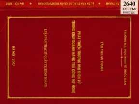Phát Triển Thương Mại Điện Tử Trong Kinh Doanh Hàng Thủ