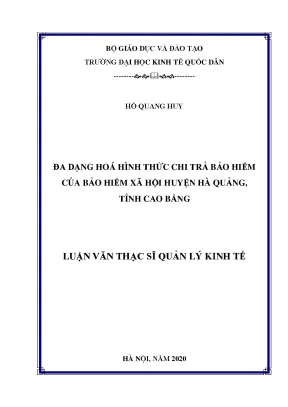 Đa Dạng Hóa Hình Thức Chi Trả Bảo Hiểm Xã Hội Tại Huyện