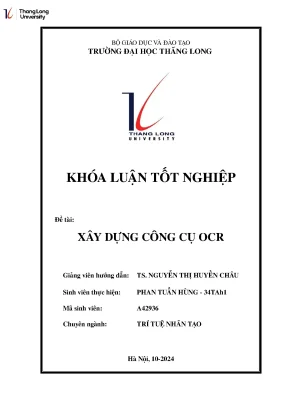 Công Cụ OCR: Giải Pháp Nhận Diện Ký Tự Hiệu Quả