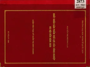 Phân Tích Xuất Khẩu Sản Phẩm Chủ Lực Của Ngành Công