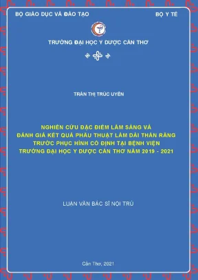 Nghiên Cứu Kết Quả Phẫu Thuật Làm Dài Thân Răng Tại Bệnh