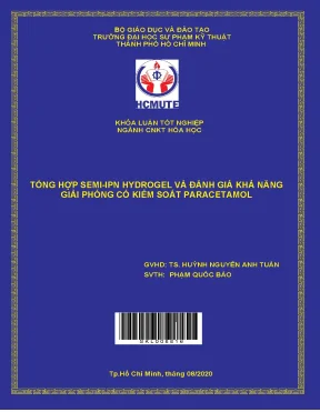 Nghiên Cứu Tổng Hợp Semi-IPN Hydrogel và Khả Năng Giải