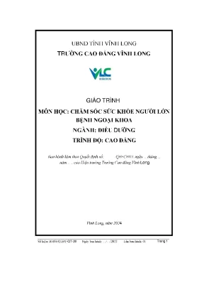 Vai Trò và Yêu Cầu Đối Với Người Điều Dưỡng Ngoại Khoa