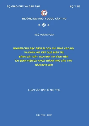 Nghiên Cứu Block Nhĩ Thất Cao Độ và Kết Quả Điều Trị