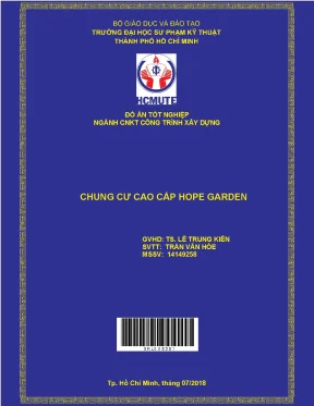 Thiết Kế Chung Cư Cao Cấp Hope Garden - Đồ Án Tốt Nghiệp