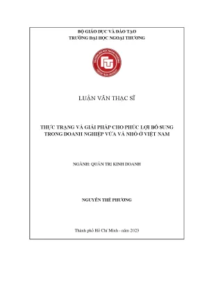 Giải pháp nâng cao phúc lợi bổ sung cho doanh nghiệp vừa