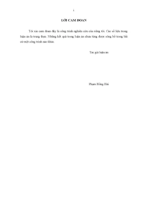 Quản Trị Chi Phí Kinh Doanh Theo Quá Trình Hoạt Động