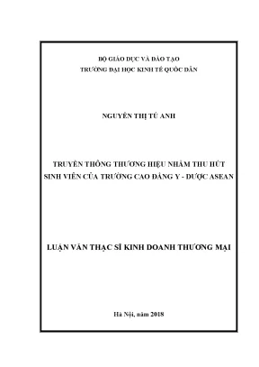 Truyền Thông Thương Hiệu Tại Trường Cao Đẳng Y - Dược